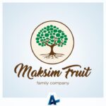 maksim fruit logotyp