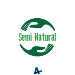 semi natural logotyp
