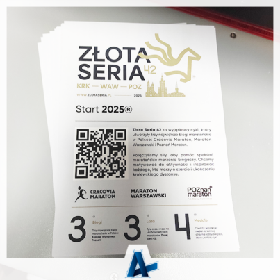 Ekspresowy druk materiałów dla firmy In Fact PR