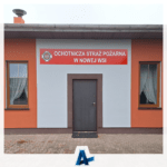 Tablica szyldowa OSP Nowa Wieś