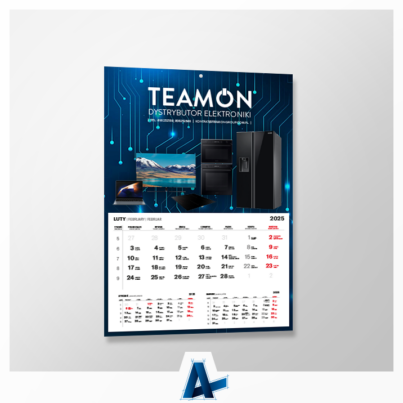 Kalendarze jednodzielne dla TEAM ON