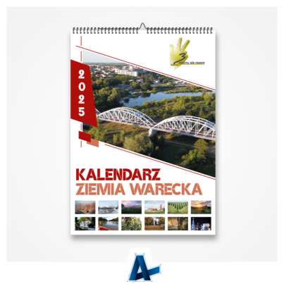 Kalendarz spiralowany dla Stowarzyszenia 3majmy się razem