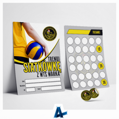 Nowe karty treningowe i naklejki dla WTS Warka