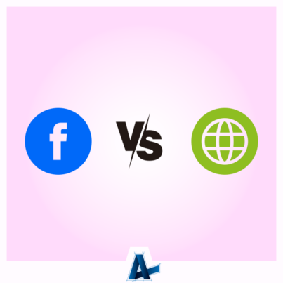 Facebook kontra Strona internetowa