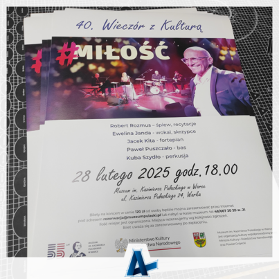 Druk plakatów dla Muzeum w Warce