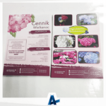 Ogrodnictwo Krzyżanowscy - ulotki A5