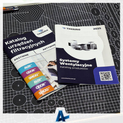 Druk katalogów dla firmy THERMO