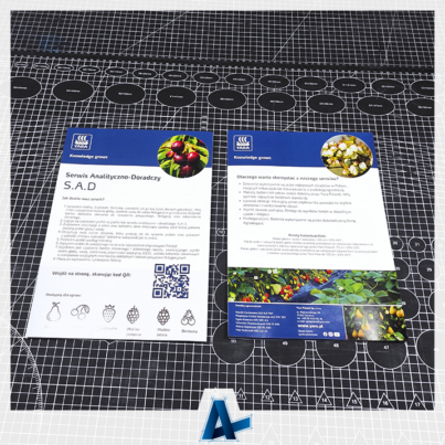 Realizacja druku ulotek dla YARA