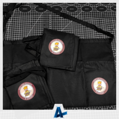 Znakowanie zapasków kelnerskich dla Zespołu Szkół Specjalnych w Adamowie