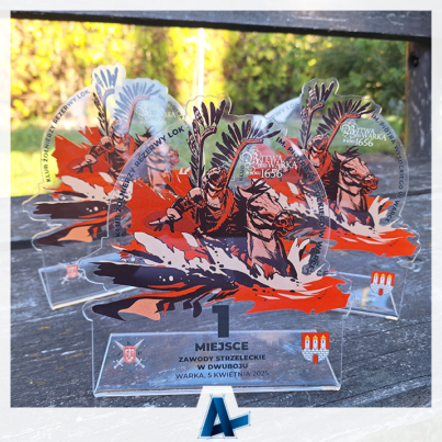 Realizacja statuetek dla KŻR LOK Warka