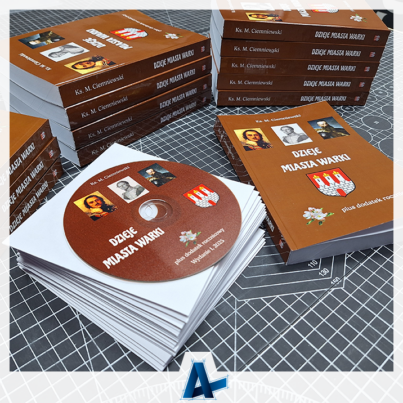 Realizacja druku książki Dzieje Miasta Warki