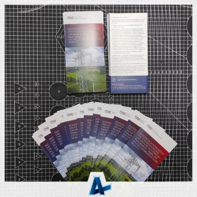 Realizacja druku ulotek dla Polskiej Grupy Elektroenergetycznej