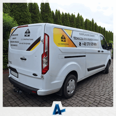 Oklejenie busa C.Z. Constructions