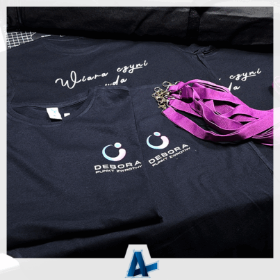 Realizacja materiałów eventowych dla DEBORA