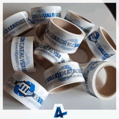 Odzież, plomby i taśmy pakowe wykonane dla VALDI KATALIZATORY