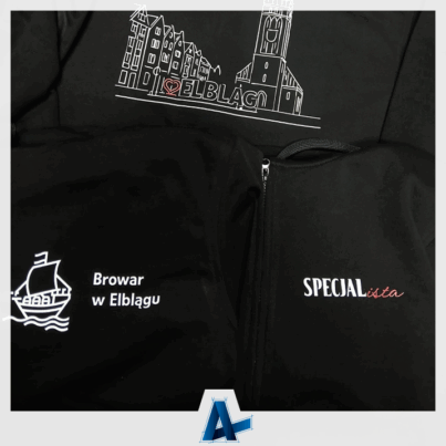 Bluzy z nadrukiem dla Browaru w Elblągu
