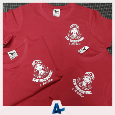 Znakowanie koszulek dla KGW Brodowianki