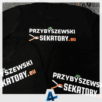 Haft i DTF wykonany dla Sekatory.eu i Przybyszewski