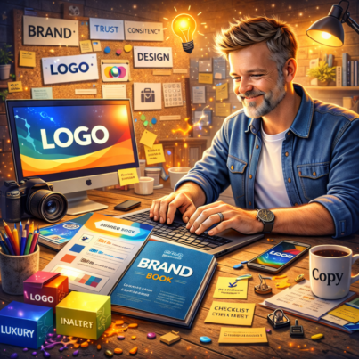 Identyfikacja wizualna firmy – dlaczego jest kluczowa dla sukcesu marki?