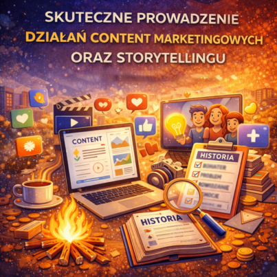 Skuteczne prowadzenie działań content marketingowych oraz storytellingu — jak przyciągać klientów treścią?