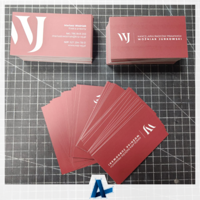 Elegancja i profesjonalizm w detalu — realizacja dla Kancelaria Radców Prawnych Woźniak Jurkowski