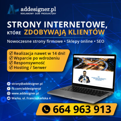 Strony internetowe, które zdobywają klientów