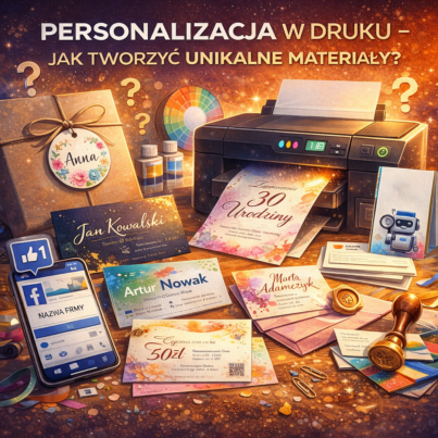 Personalizacja w druku – jak tworzyć unikalne materiały?