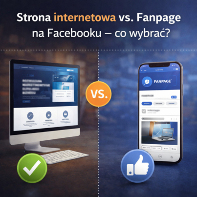 Strona internetowa vs. Fanpage na Facebooku – co wybrać?