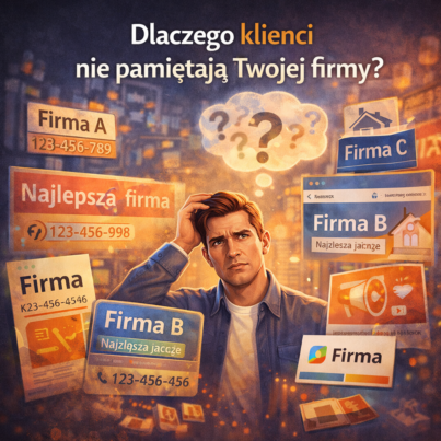 Dlaczego klienci nie pamiętają Twojej firmy?