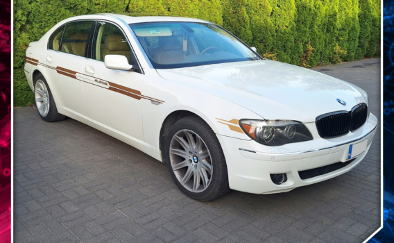 Oklejenie BMW w stylu Alpina