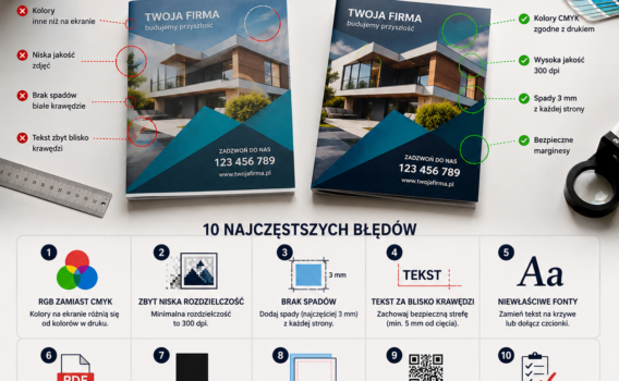 Jak przygotować pliki do druku? 10 błędów, które mogą zrujnować nawet najlepszy projekt